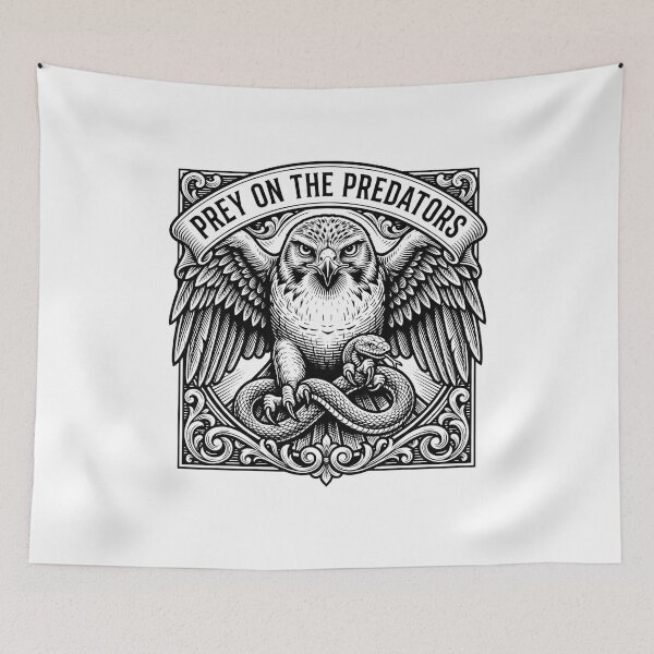 Item preview, Prey On The Predators Vintage Eagle Snake designed and sold by Owcomm.