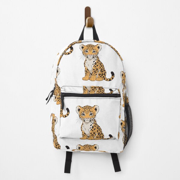 Item preview, tiger cub watercolor style big-eyed jungle animal designed and sold by DariaOltes.
