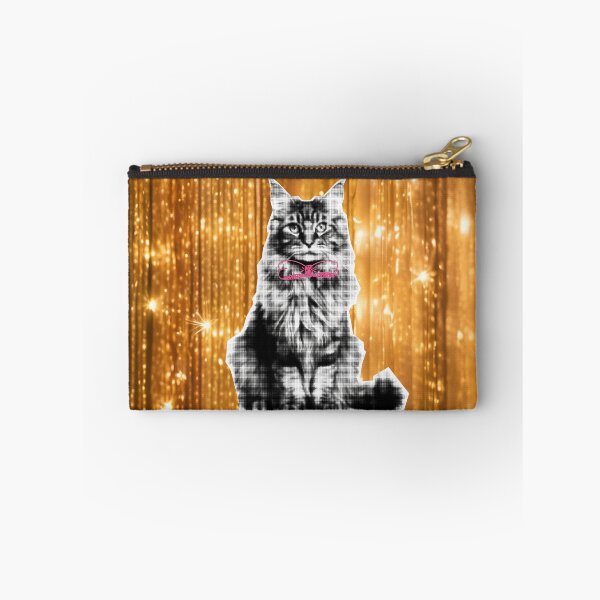 Item preview, Cute Maine Coon Cat Merry Christmas Holiday Art designed and sold by stormk10.