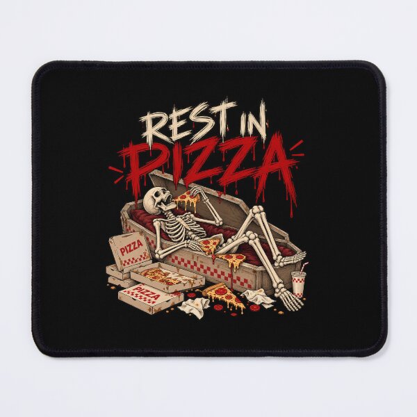 Item preview, Rest in Pizza Skeleton designed and sold by selvashop.
