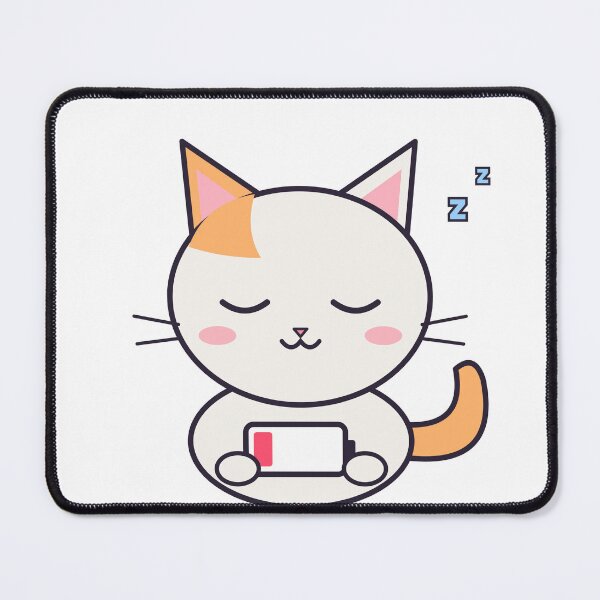 Item preview, I'm Not Lazy I'm On Energy Saving Mode Kawaii Cat designed and sold by Veintos.