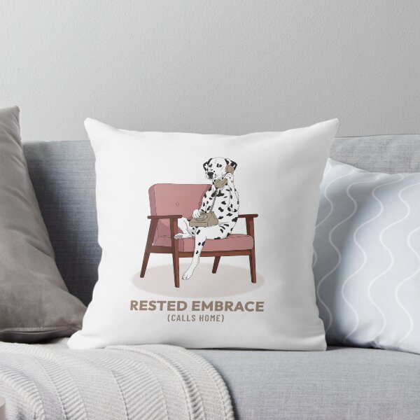 Item preview, Dalmatian Dog Talking on Landline Phone, Vintage Aesthetic designed and sold by COZY VINTAGE animal.