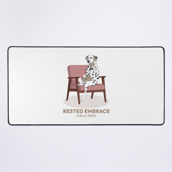 Item preview, Dalmatian Dog Talking on Landline Phone, Vintage Aesthetic designed and sold by COZY VINTAGE animal.