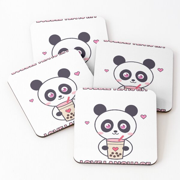 Item preview, Bubble Tea Is My Love Language Kawaii Panda Boba designed and sold by Veintos.