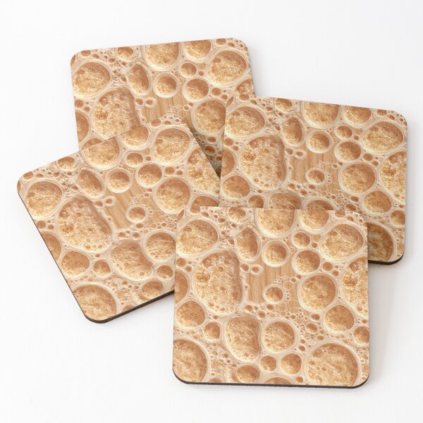 Item preview, Honey Amber Soap Foam Bubble Cell Texture designed and sold by Piotrek0001.