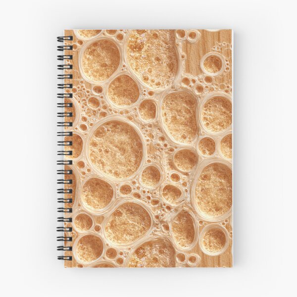 Item preview, Honey Amber Soap Foam Bubble Cell Texture designed and sold by Piotrek0001.