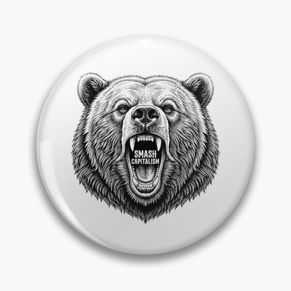 Item preview, Smash Capitalism Angry Bear Socialistic Design    designed and sold by Owcomm.