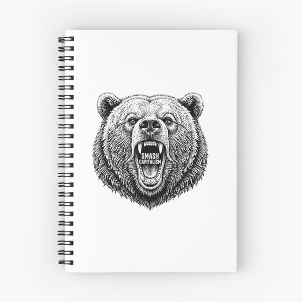 Item preview, Smash Capitalism Angry Bear Socialistic Design    designed and sold by Owcomm.
