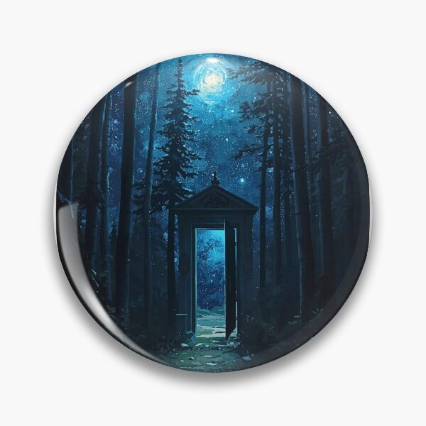 Item preview, Copy of Surreal Portal To The Stars | Magical Forest Full Moon Art Print designed and sold by Danny-Arts1.