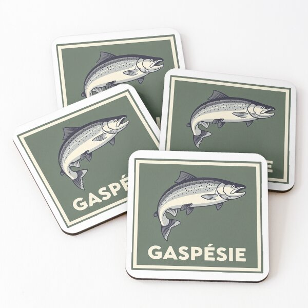 Item preview,  Atlantic salmon Gaspésie   designed and sold by Sparking Synapses.
