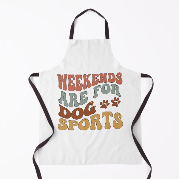 Item preview, funny groovy Weekends are for Dog Sports  designed and sold by Latifay.