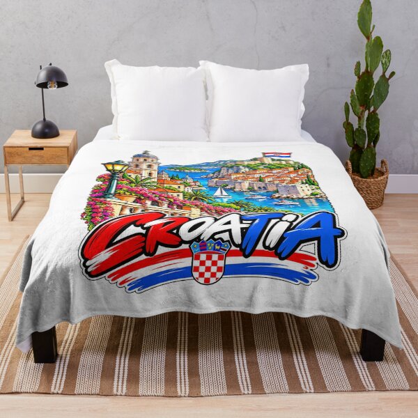 Item preview, Croatia Illustrated Adriatic Travel designed and sold by EdwinkOne.
