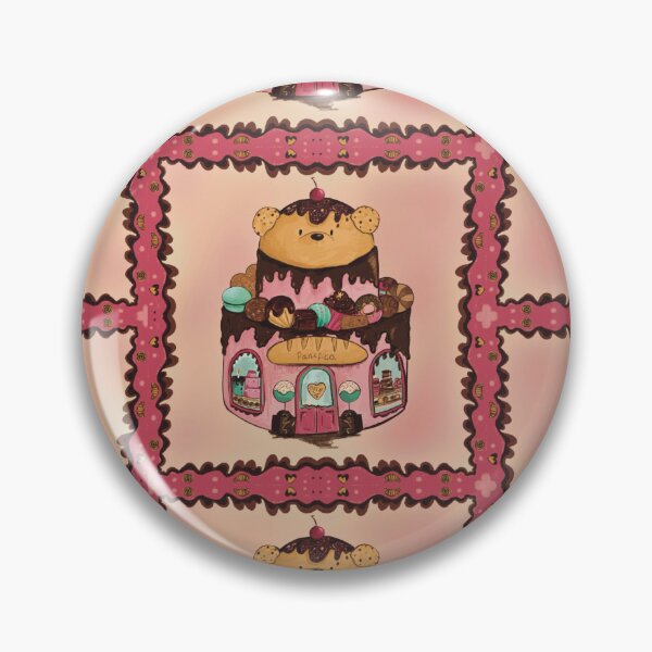 Item preview, Bear Bakery Patchwork designed and sold by SplodgeBlossom Illustration.
