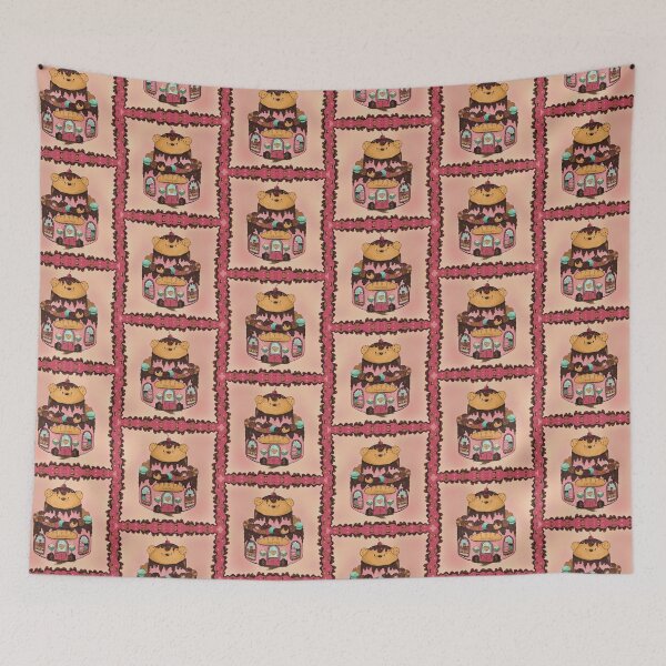 Item preview, Bear Bakery Patchwork designed and sold by SplodgeBlossom Illustration.