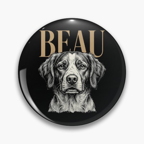 Item preview, Beau Golden Retriever Dog Sketch for Gun Dog Pup Parents and Bird Dog Lovers designed and sold by raedattia.