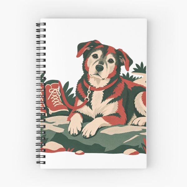 Item preview, Senior Rescue Dog Gentle Trail Walk Art designed and sold by Winakuart.