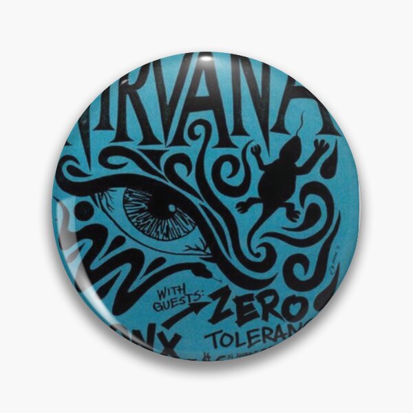 Item preview, Nirvana Original Custom Vintage Music Band Tee Unique Poster Wall Art designed and sold by Cool Robot Bro..