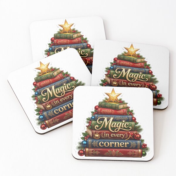 Item preview, Magic in every corner Christmas Books designed and sold by MargaretPolanco.