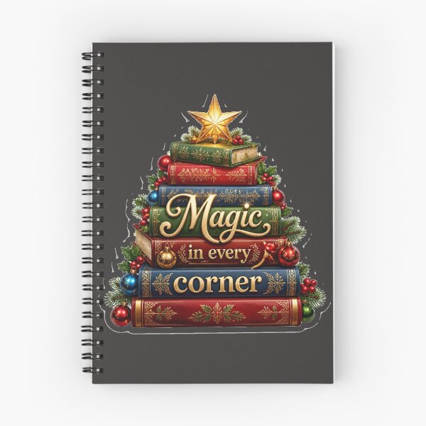 Item preview, Magic in every corner Christmas Books designed and sold by MargaretPolanco.