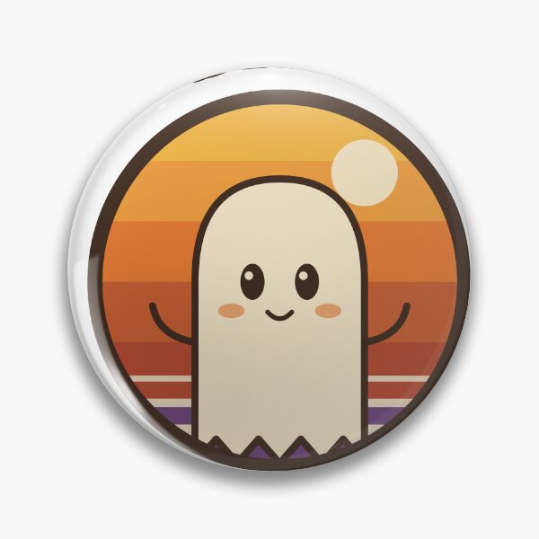 Item preview, Stay Spooky Retro Vintage Sunset Cute Ghost Halloween designed and sold by Veintos.