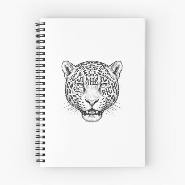 Item preview, Eat The Rich Leopard Vintage Engraving designed and sold by Owcomm.