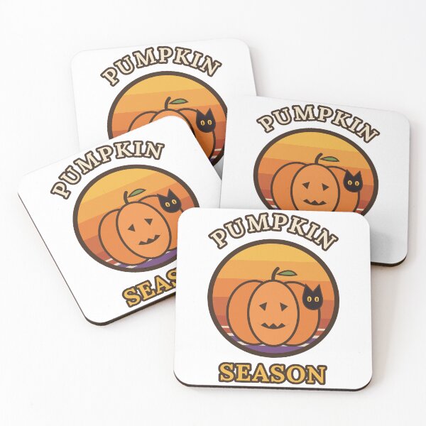 Item preview, Pumpkin Season Retro Vintage Sunset Halloween Black Cat designed and sold by Veintos.