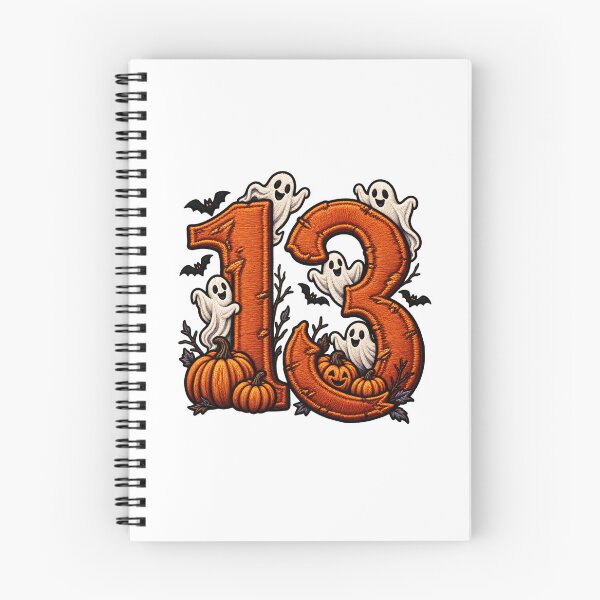 Item preview, Halloween Number 13 Ghosts Pumpkins Spooky Costume designed and sold by ArtDesignTp.