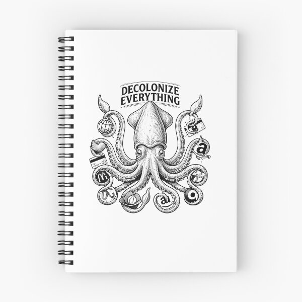 Item preview, Decolonize Everything Anti Capitalist Octopus Graphic    designed and sold by Owcomm.