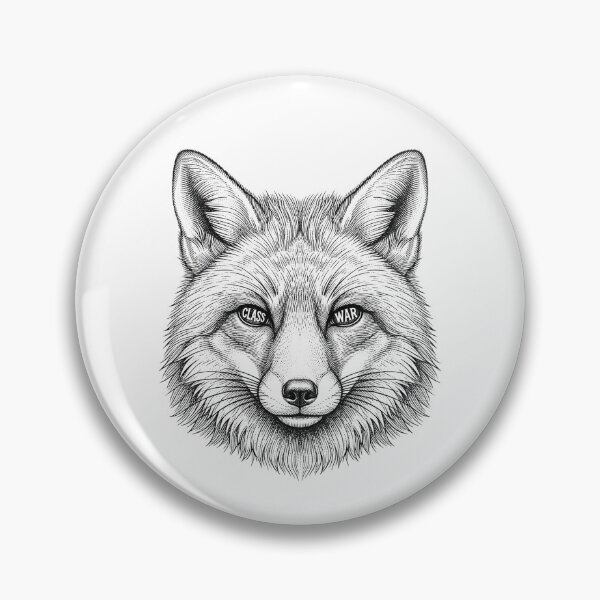Item preview, Class War Fox Anticapitalist Socialist Graphic    designed and sold by Owcomm.