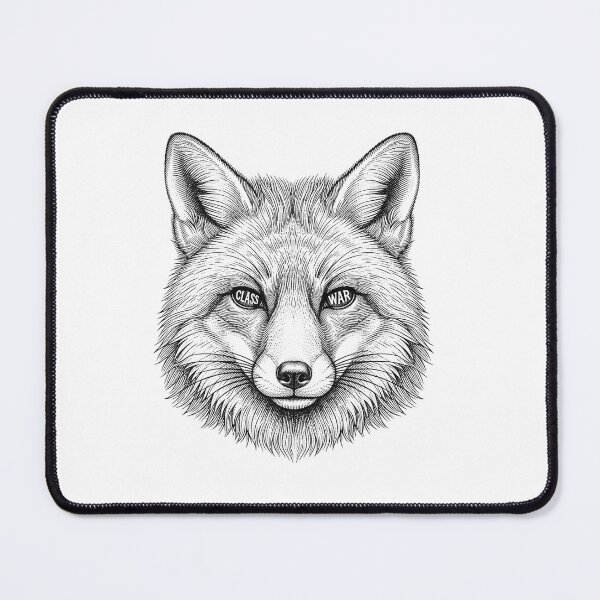 Item preview, Class War Fox Anticapitalist Socialist Graphic    designed and sold by Owcomm.