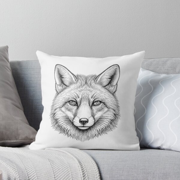 Item preview, Class War Fox Anticapitalist Socialist Graphic    designed and sold by Owcomm.