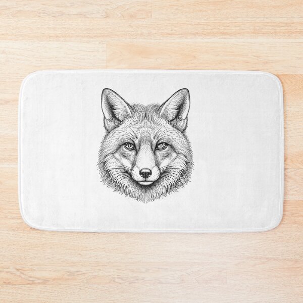 Item preview, Class War Fox Anticapitalist Socialist Graphic    designed and sold by Owcomm.