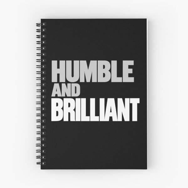 Item preview, Humble and Brilliant Funny Ironic Modest Genius Humor T-Shirt designed and sold by Trendably.
