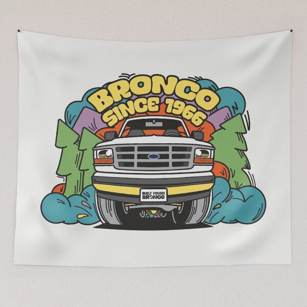 Item preview, 5th Generation Bronco - Wimbledon White designed and sold by Justin Ellis.