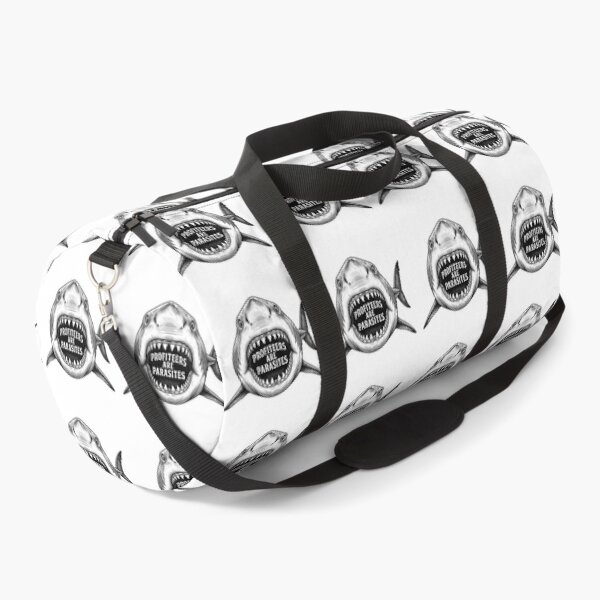 Item preview, Profiteers Are Parasites Shark Engraving designed and sold by Owcomm.