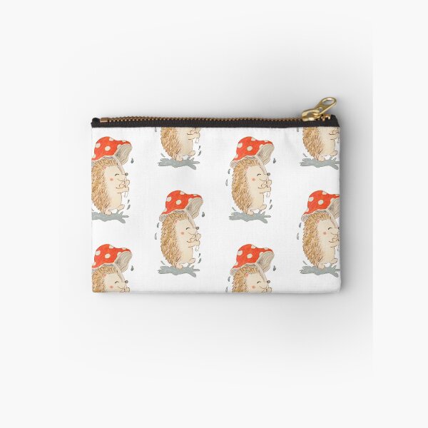 Item preview, Cute Hedgehog and Mushroom Cartoon Animals designed and sold by Designs by Sara Felton.