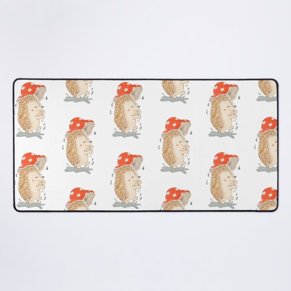 Item preview, Cute Hedgehog and Mushroom Cartoon Animals designed and sold by Designs by Sara Felton.