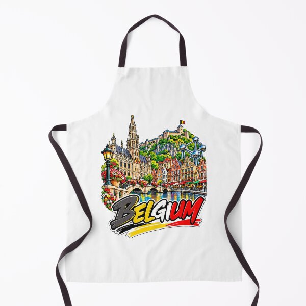 Item preview, Belgium Illustrated European Travel designed and sold by EdwinkOne.