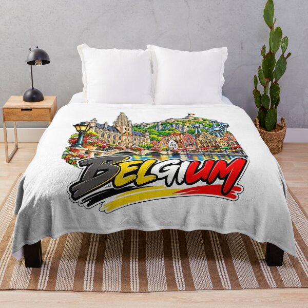 Item preview, Belgium Illustrated European Travel designed and sold by EdwinkOne.