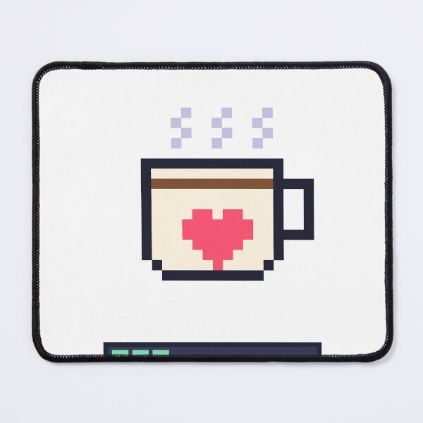 Item preview, Loading Coffee First Pixel Art Retro Gamer Coffee Cup designed and sold by Veintos.
