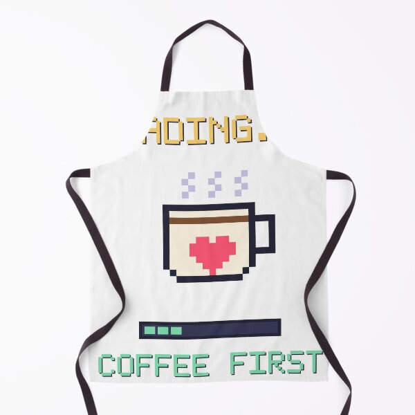 Item preview, Loading Coffee First Pixel Art Retro Gamer Coffee Cup designed and sold by Veintos.