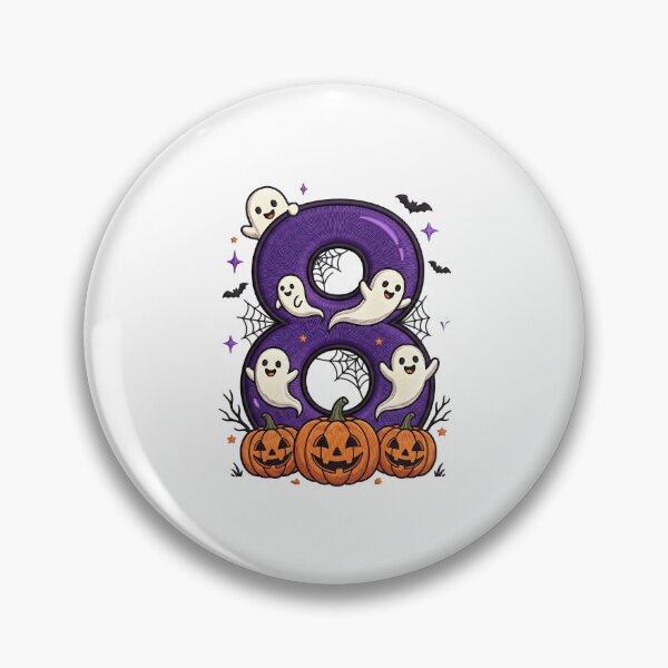Item preview, Halloween Number 8 Ghosts Pumpkins Costume Design designed and sold by ArtDesignTp.