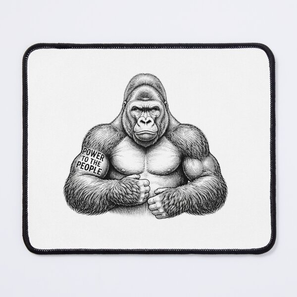 Item preview, Power To The People Gorilla designed and sold by Owcomm.