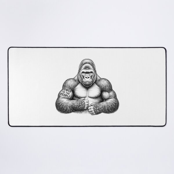 Item preview, Power To The People Gorilla designed and sold by Owcomm.