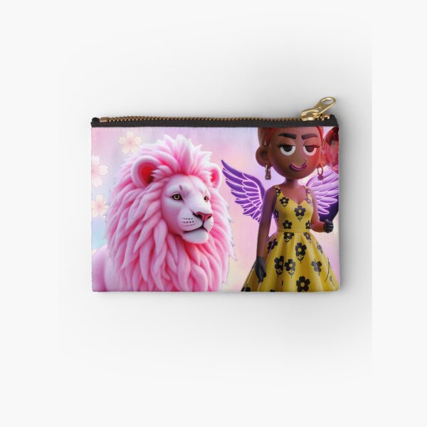 Item preview, Red Ballons Angel Doll and Pink Lion designed and sold by GorgezBoo.