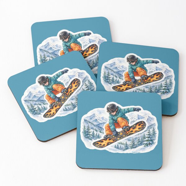 Item preview, Snowboard Adventure – A Boy’s Winter Ride by PanaluPrint designed and sold by PanaluPrint .