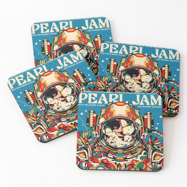 Item preview, Pearl Jam Original Custom Vintage Music Band Tee Unique Poster Wall Art designed and sold by Cool Robot Bro..