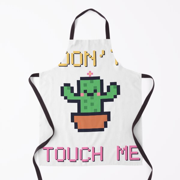 Item preview, Don't Touch Me Cute Pixel Art Cactus Funny Introvert designed and sold by Veintos.