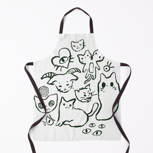 Item preview, creepy kitties designed and sold by adoraroara.
