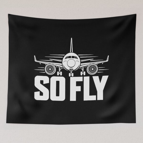 Item preview, So Fly Airplane Flight Attendant Pilot Cabin Crew Aviation T-Shirt designed and sold by Trendably.